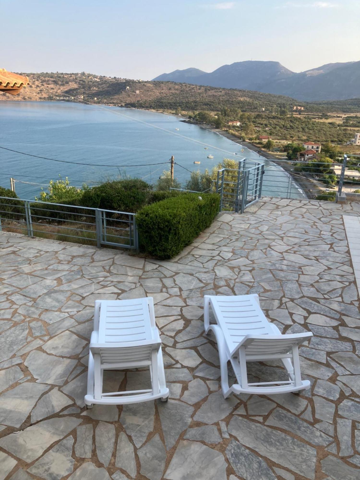 Villa Ageranos Seaview House Kamáres Exterior foto